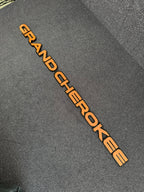 Grand Cherokee door badge pair