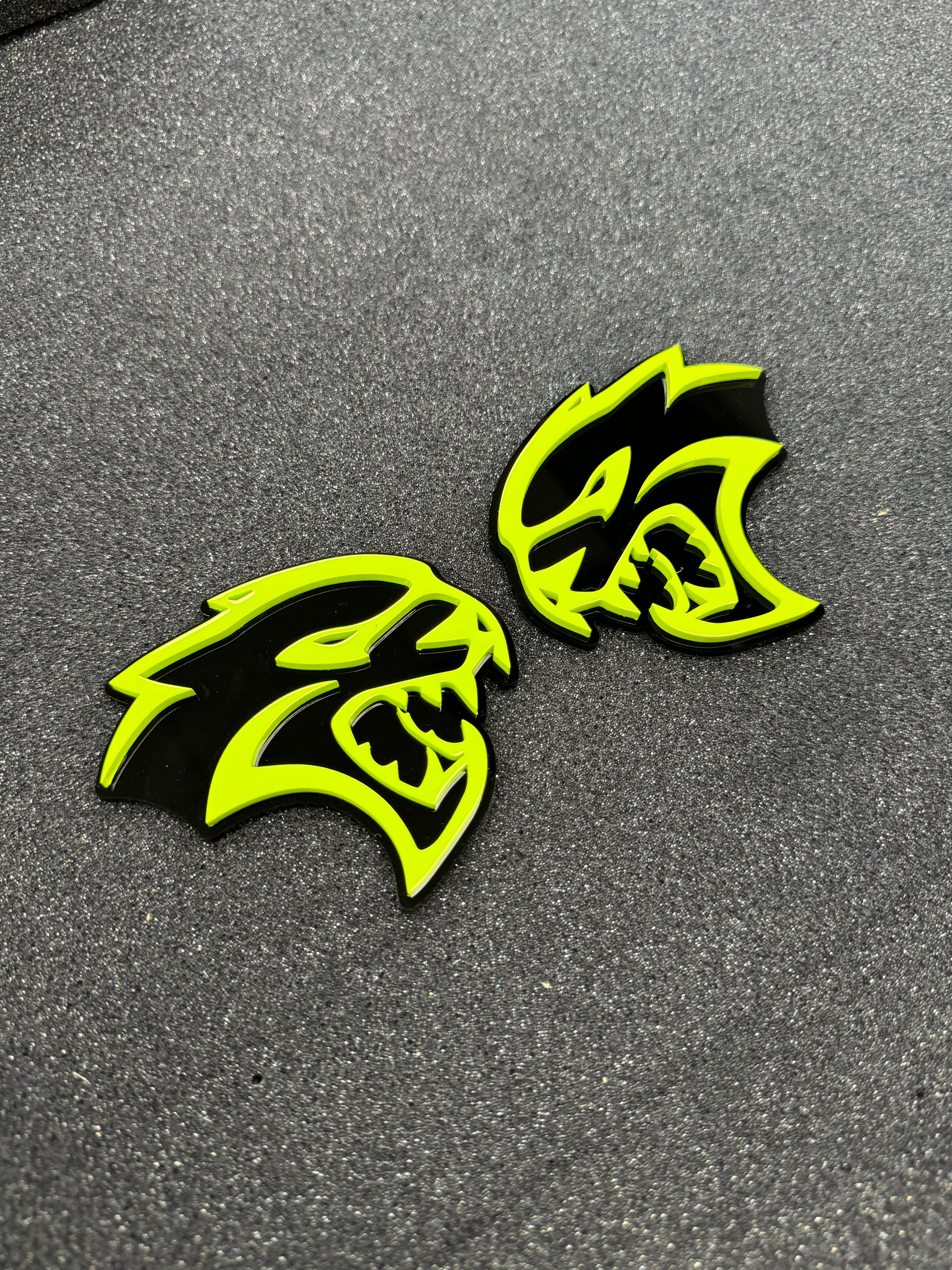 Hellcat head pair