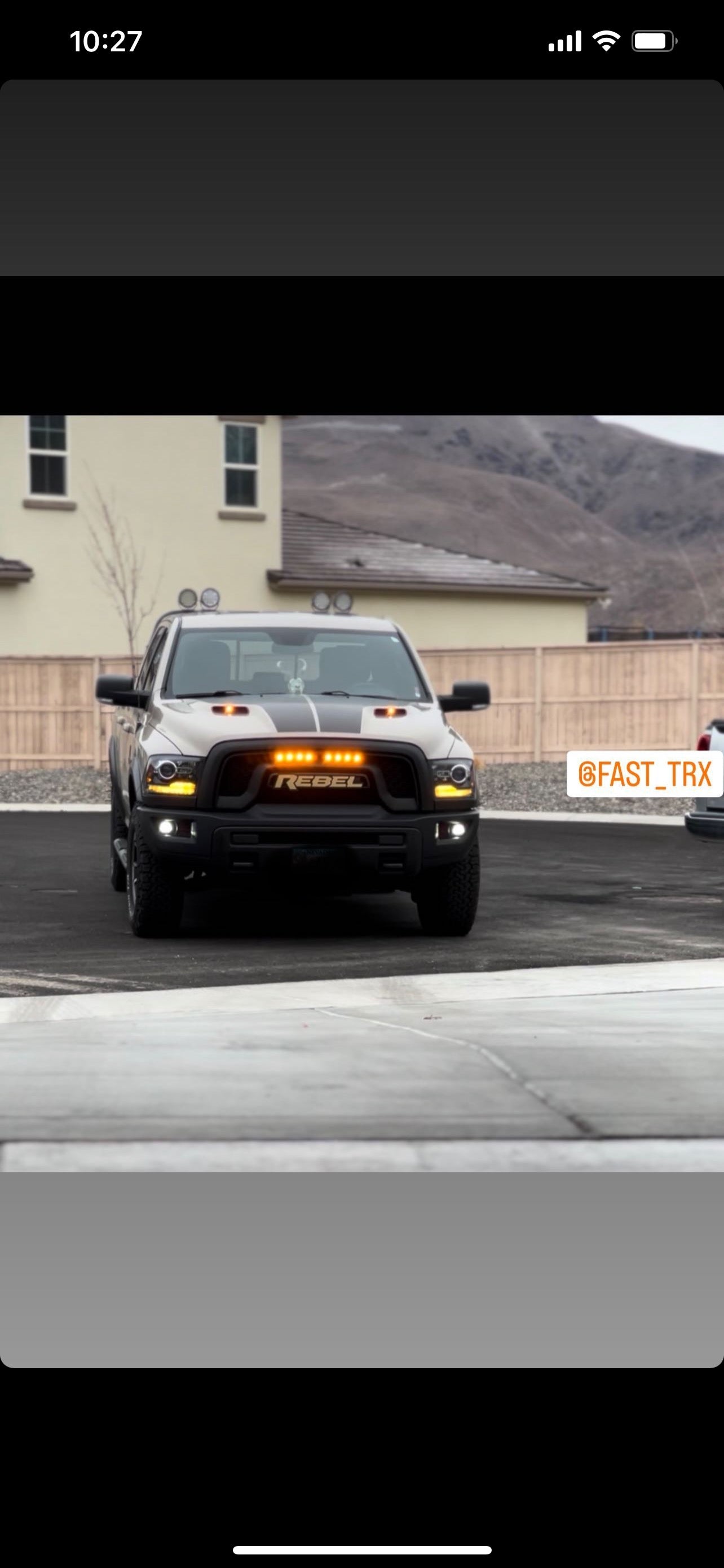 Rebel Grille badge replacement