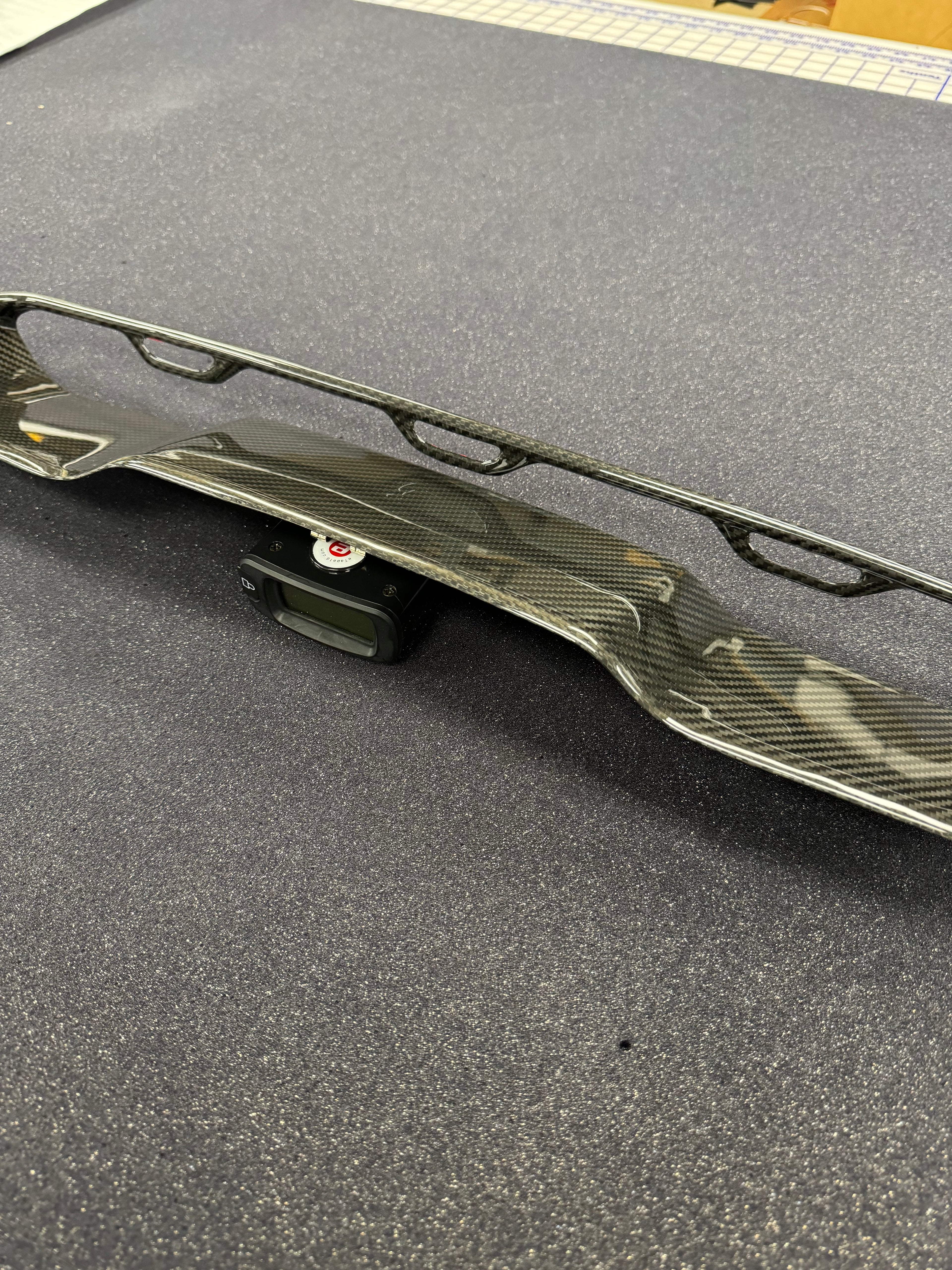 RAM TRX / RHO carbon fiber center air intake cover