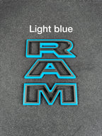 3D RAM grille letters (Non-color matched)