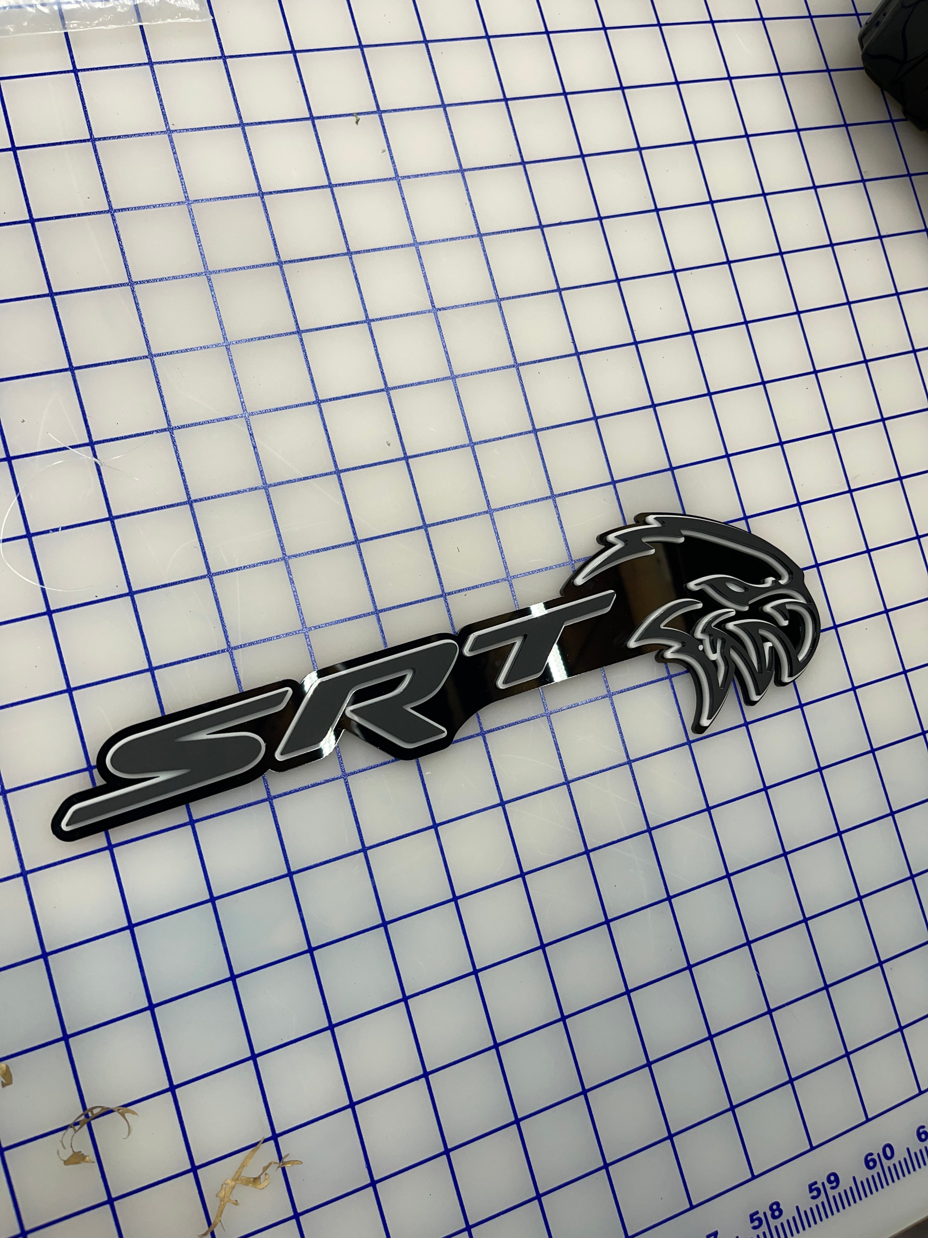 SRT Hellhawk V2 combo badge single