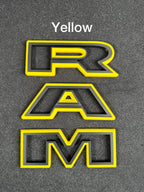 3D RAM grille letters (Non-color matched)