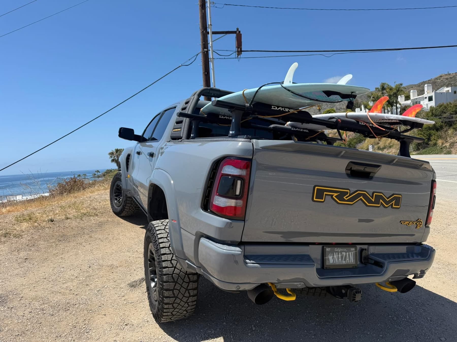 RAM 1500 tailgate replacement badge