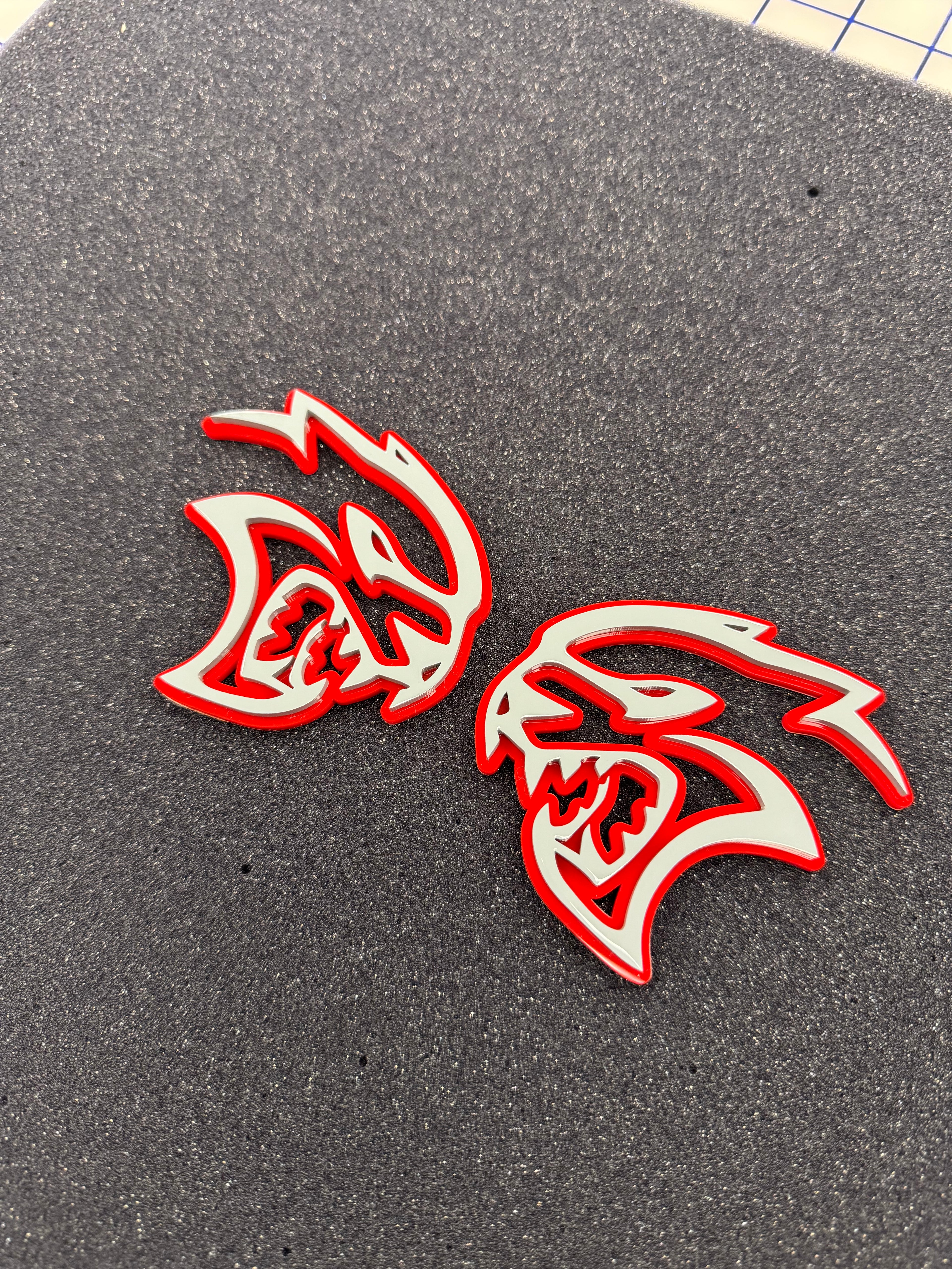 Hellcat head pair
