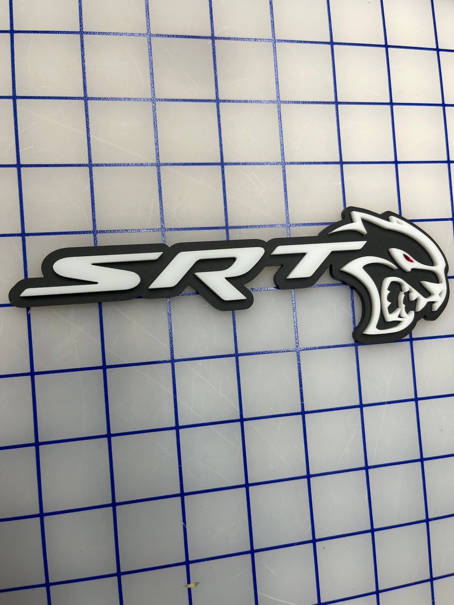 SRT Hellcat trunk badge