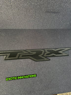 TRX Tailgate replacement badge
