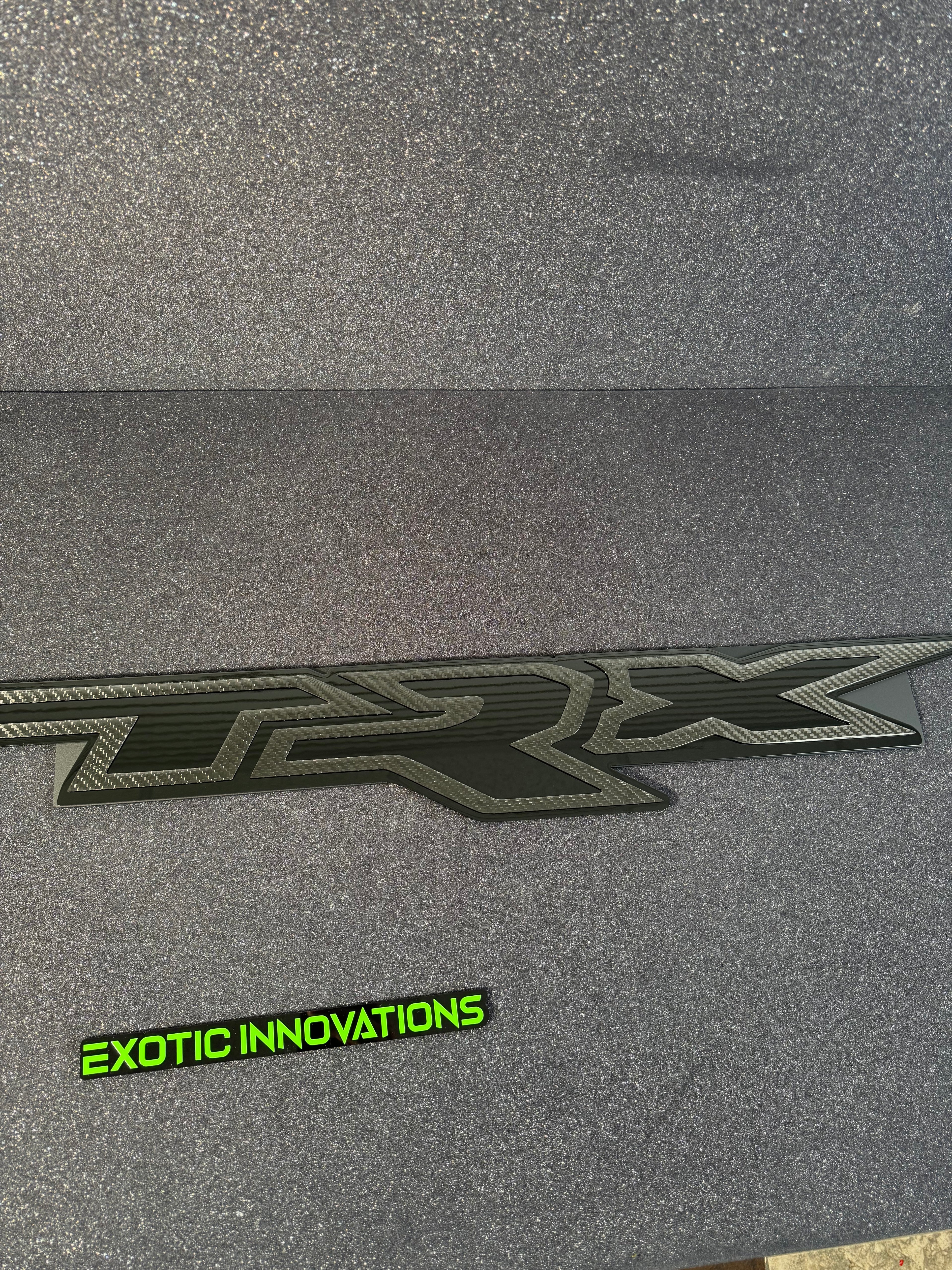 TRX Tailgate replacement badge