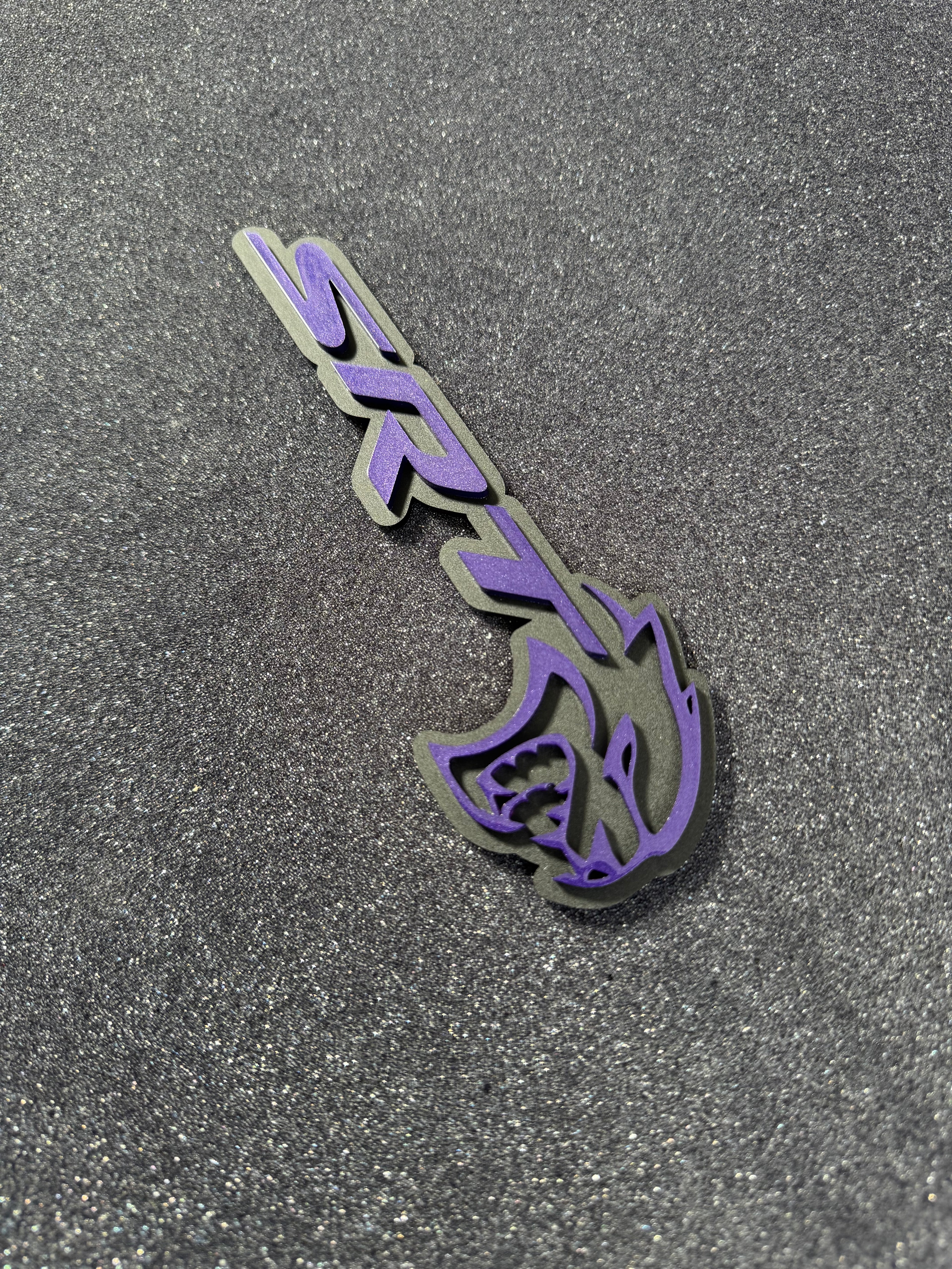 SRT Hellcat trunk badge