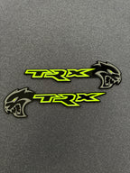 Hellcat TRX combo badge pair