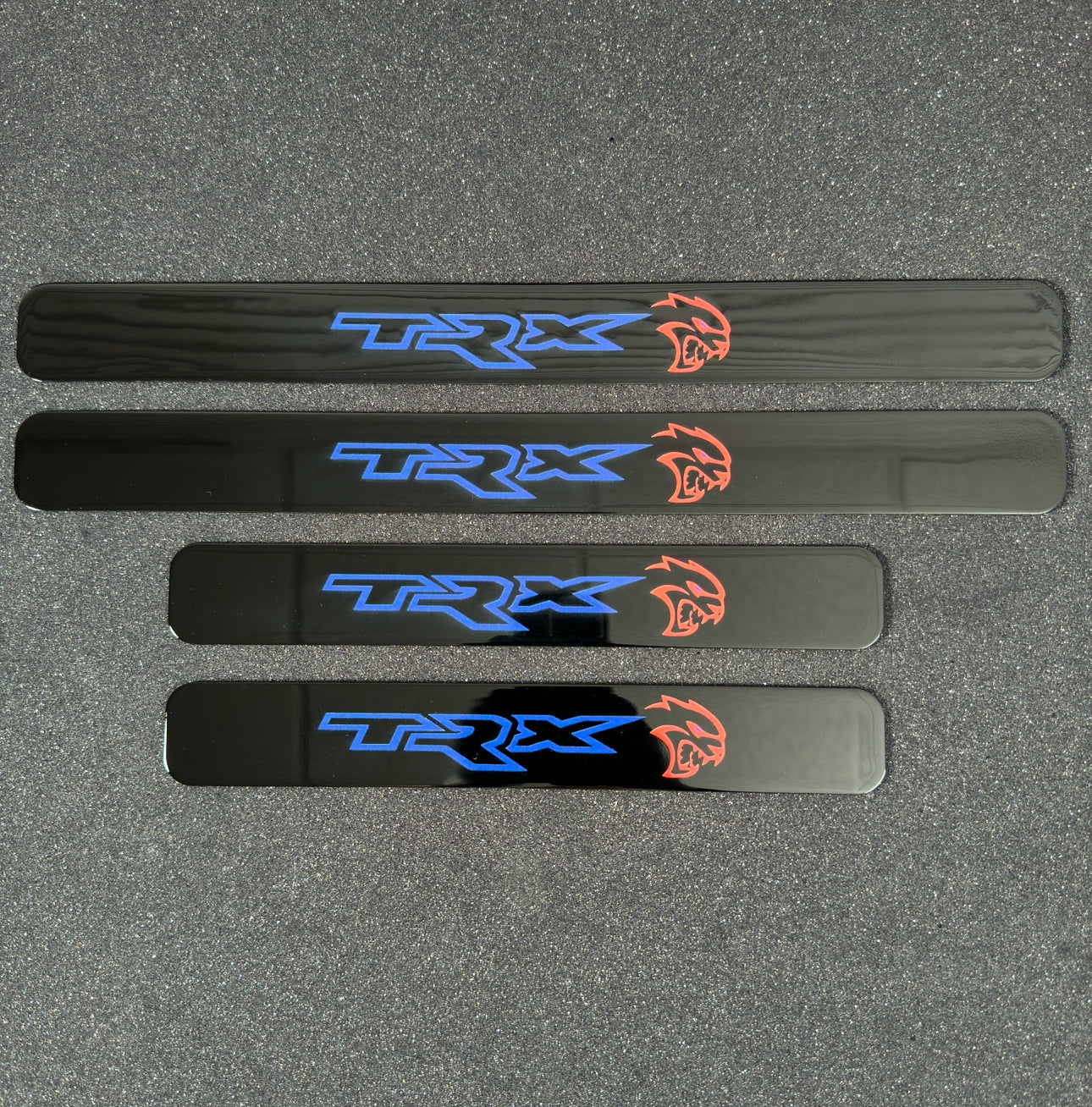 (2019+ RAM) Hellcat/TRX door sill plate set