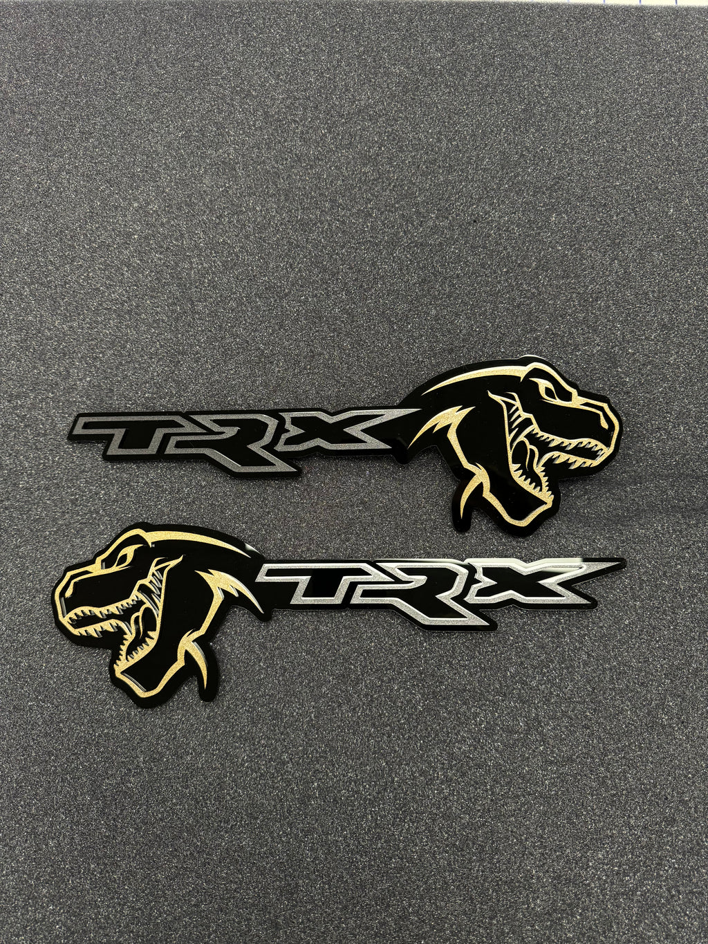 TREX/TRX combo badge pair