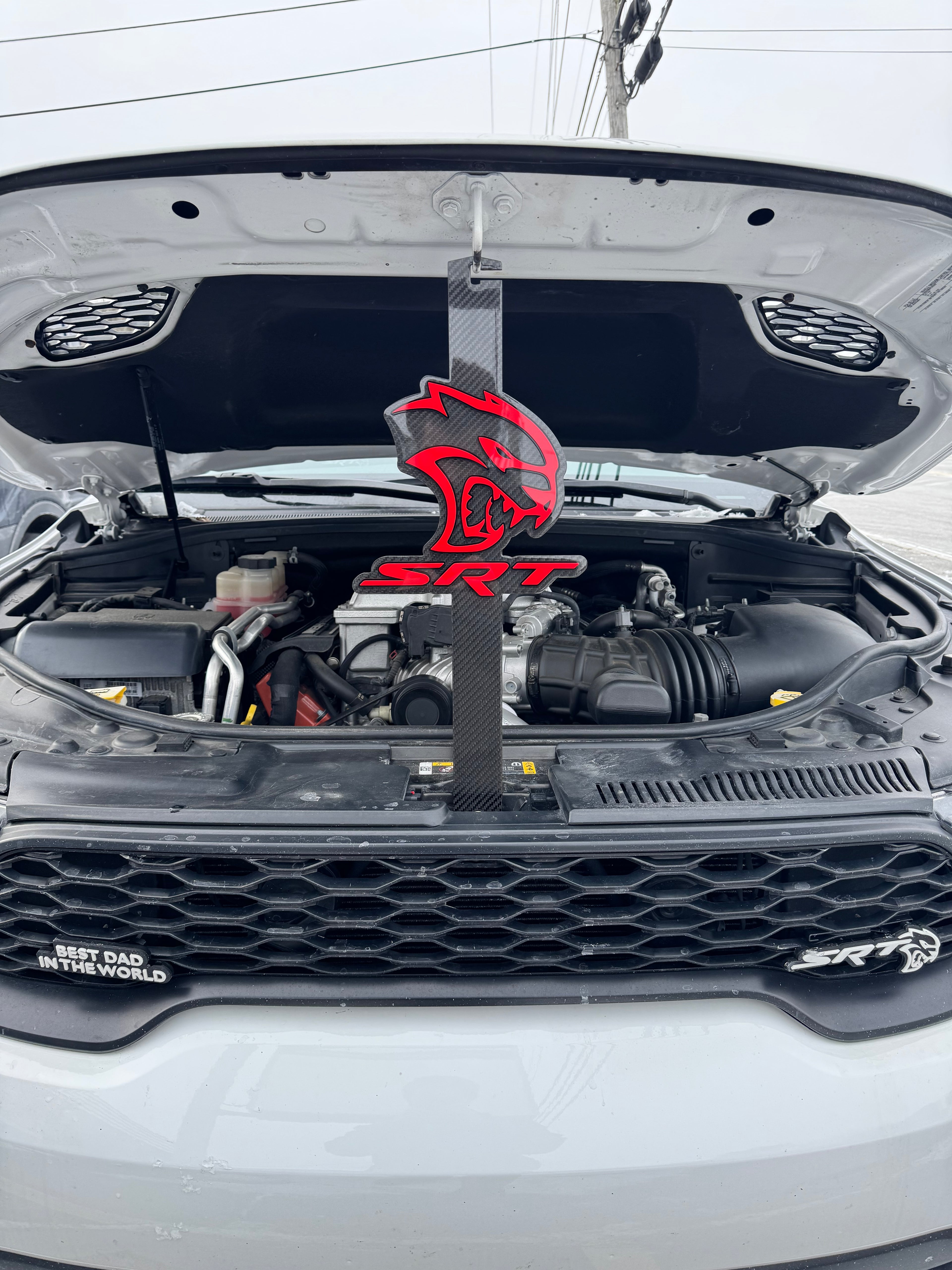 SRT Hellcat hood prop