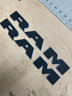 RAM door badge pair