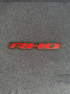 RHO small grille badge