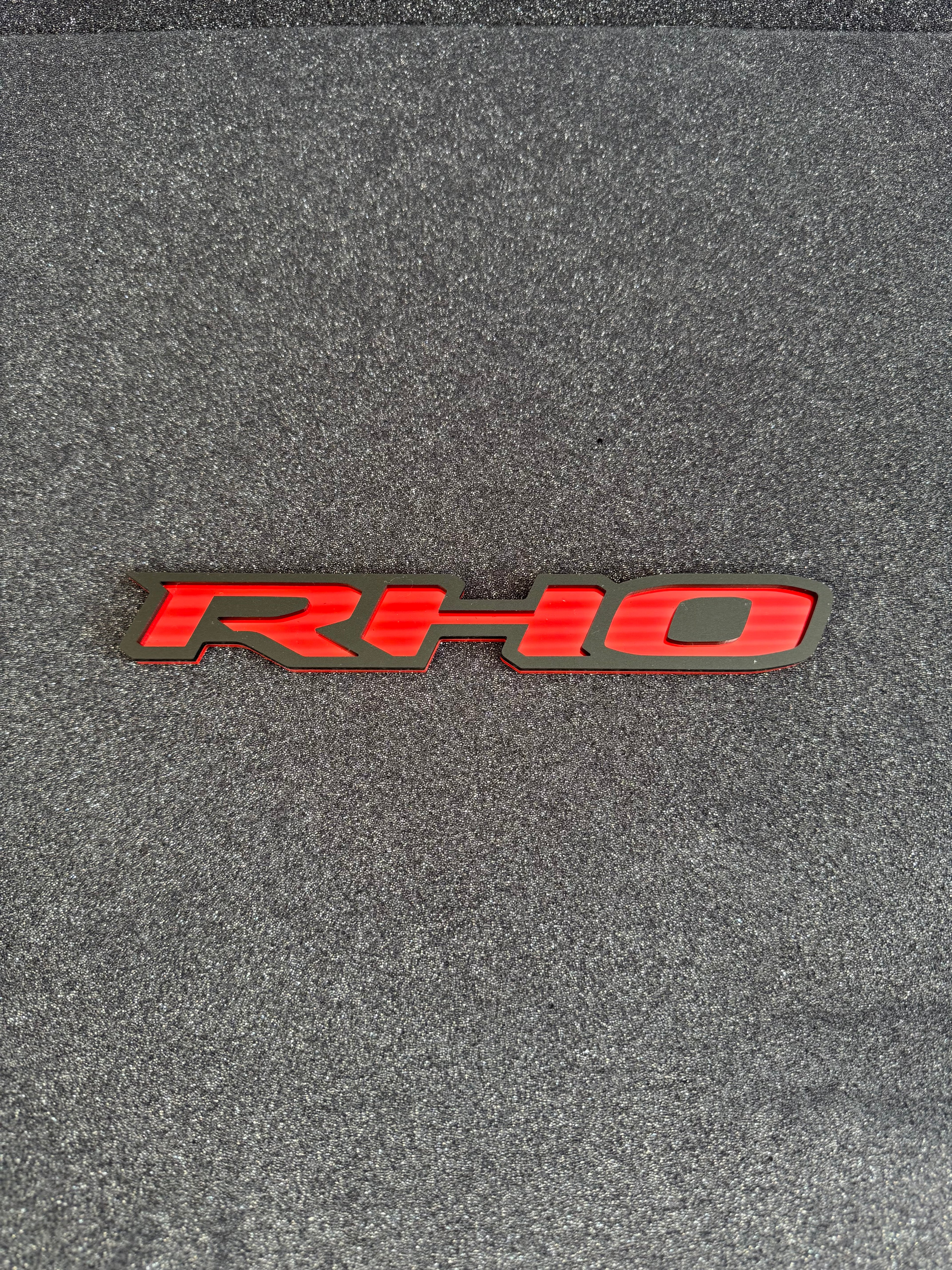 RHO OEM style badge