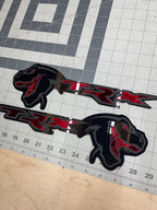 TREX/TRX combo badge pair