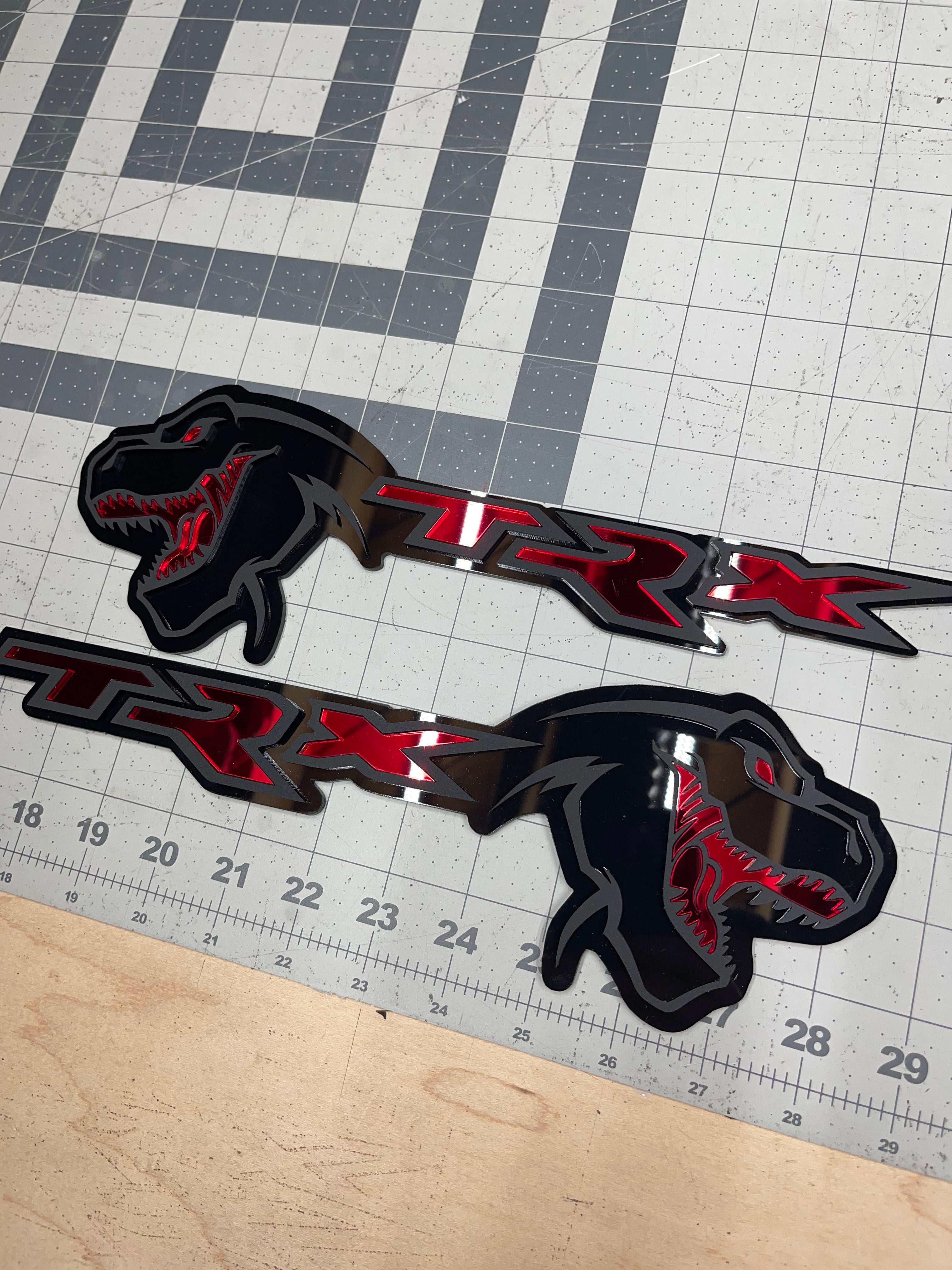 TREX/TRX combo badge pair