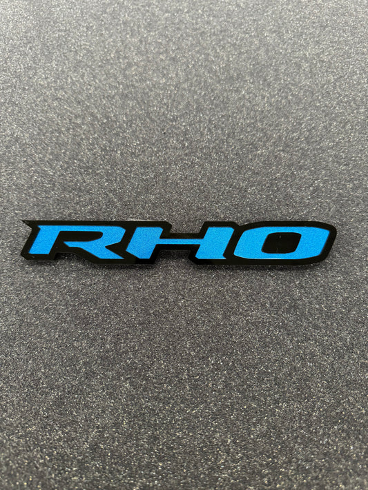 RHO OEM style badge