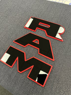 RAM tailgate letters