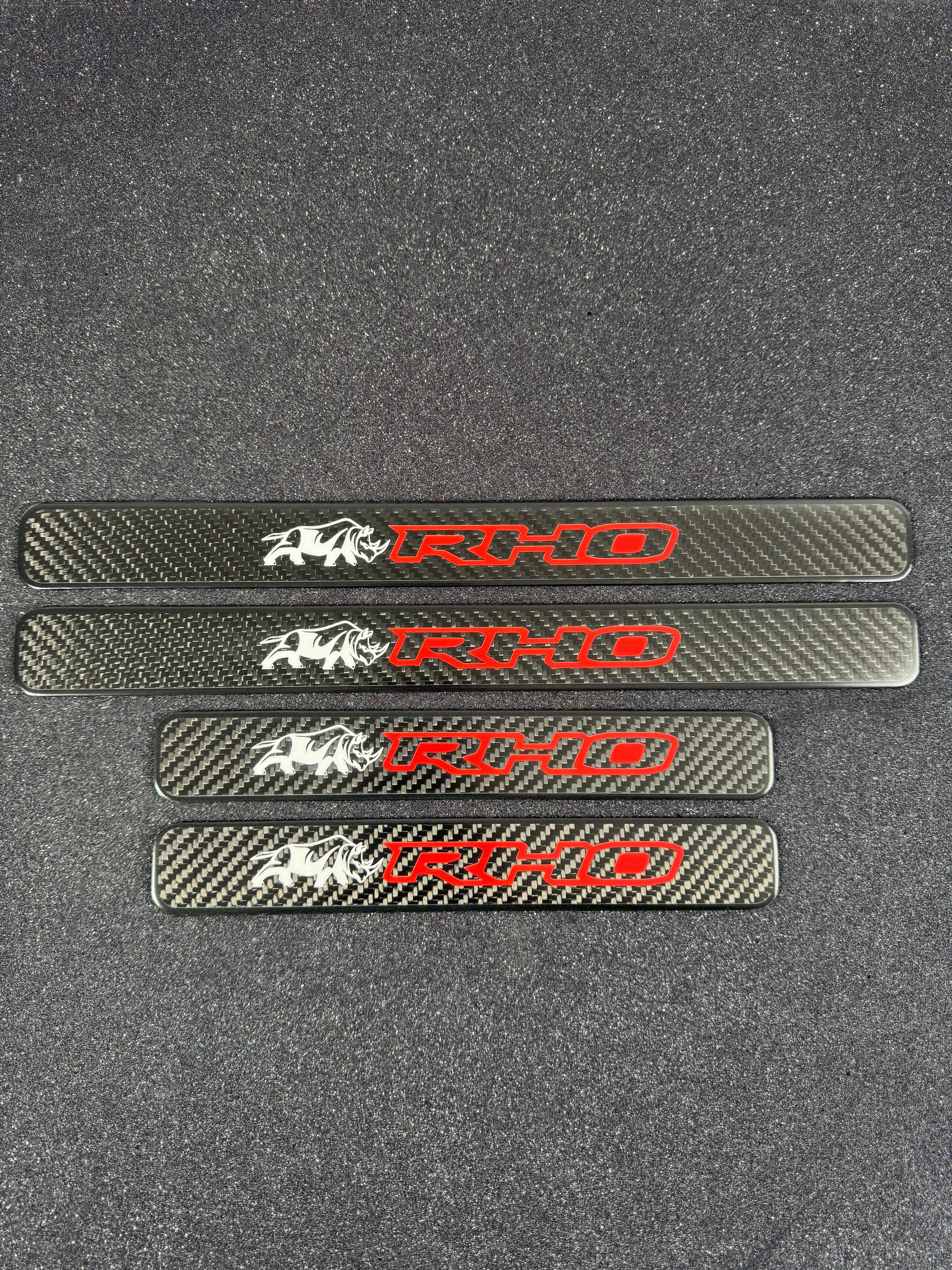 (2019+ RAM) OEM Rhino/RHO door sill plate set