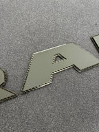 RAM tailgate letters