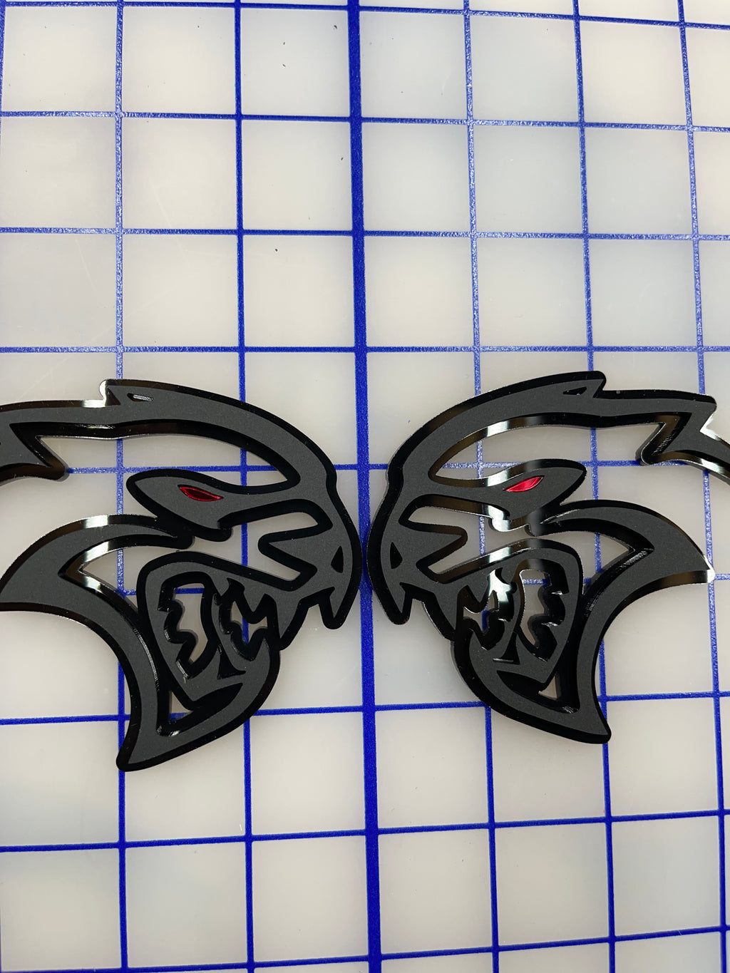 Hellcat head pair