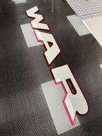 WAR tailgate letters