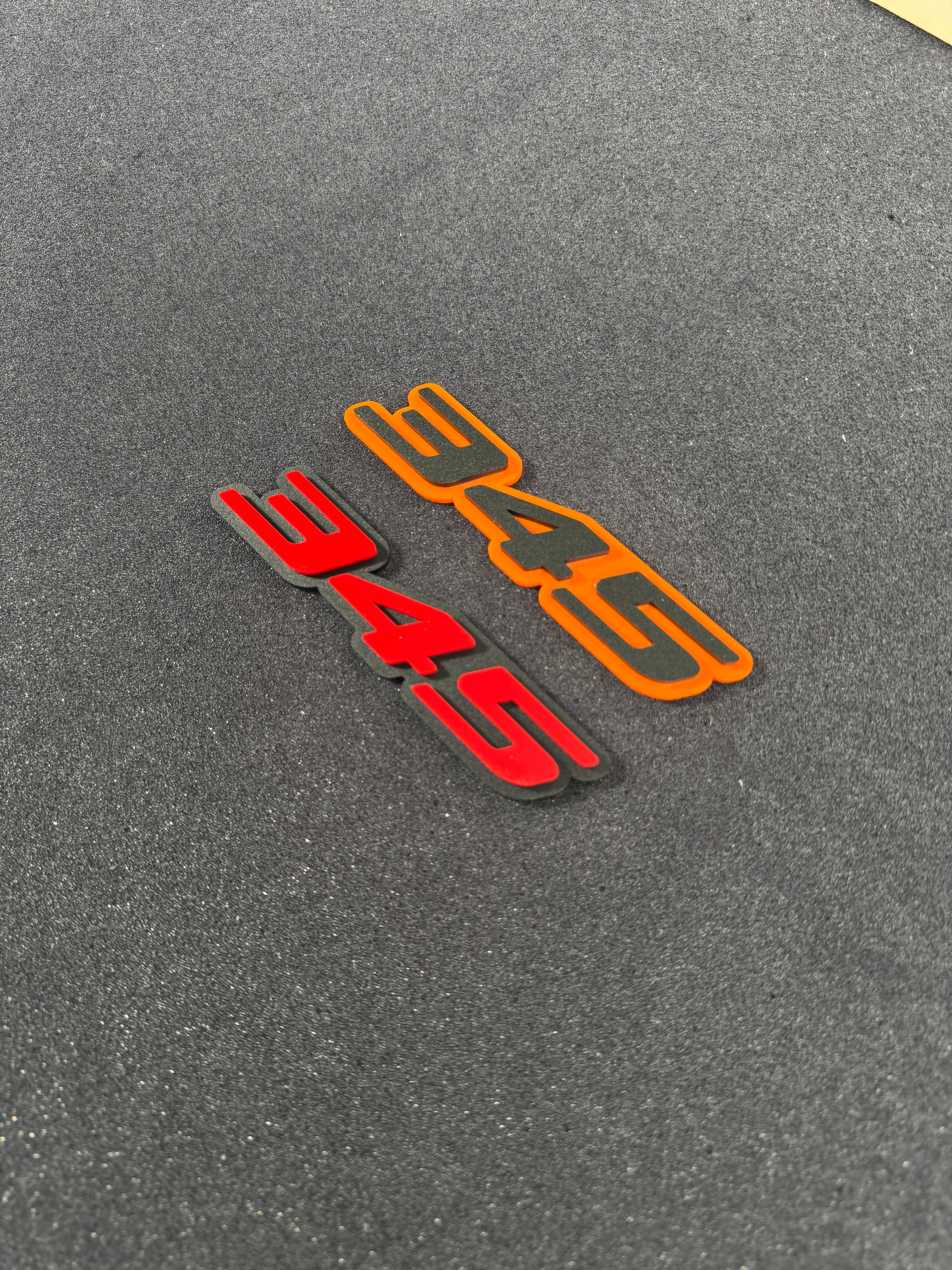 345 grille badge