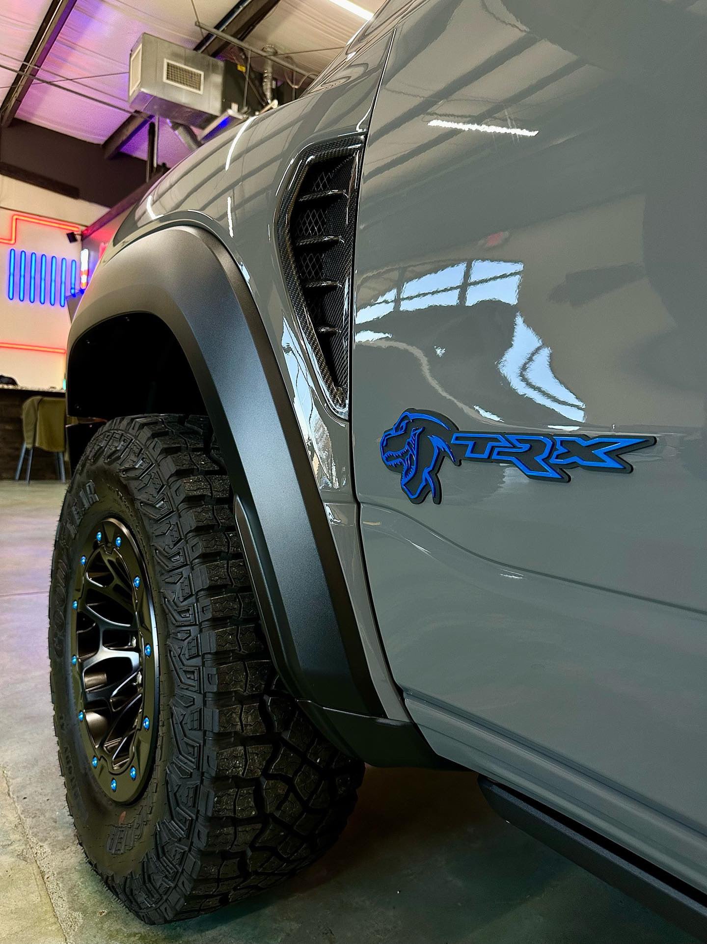 TREX/TRX combo badge pair