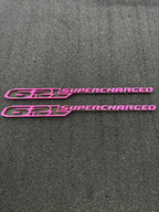 6.2L Supercharged pair