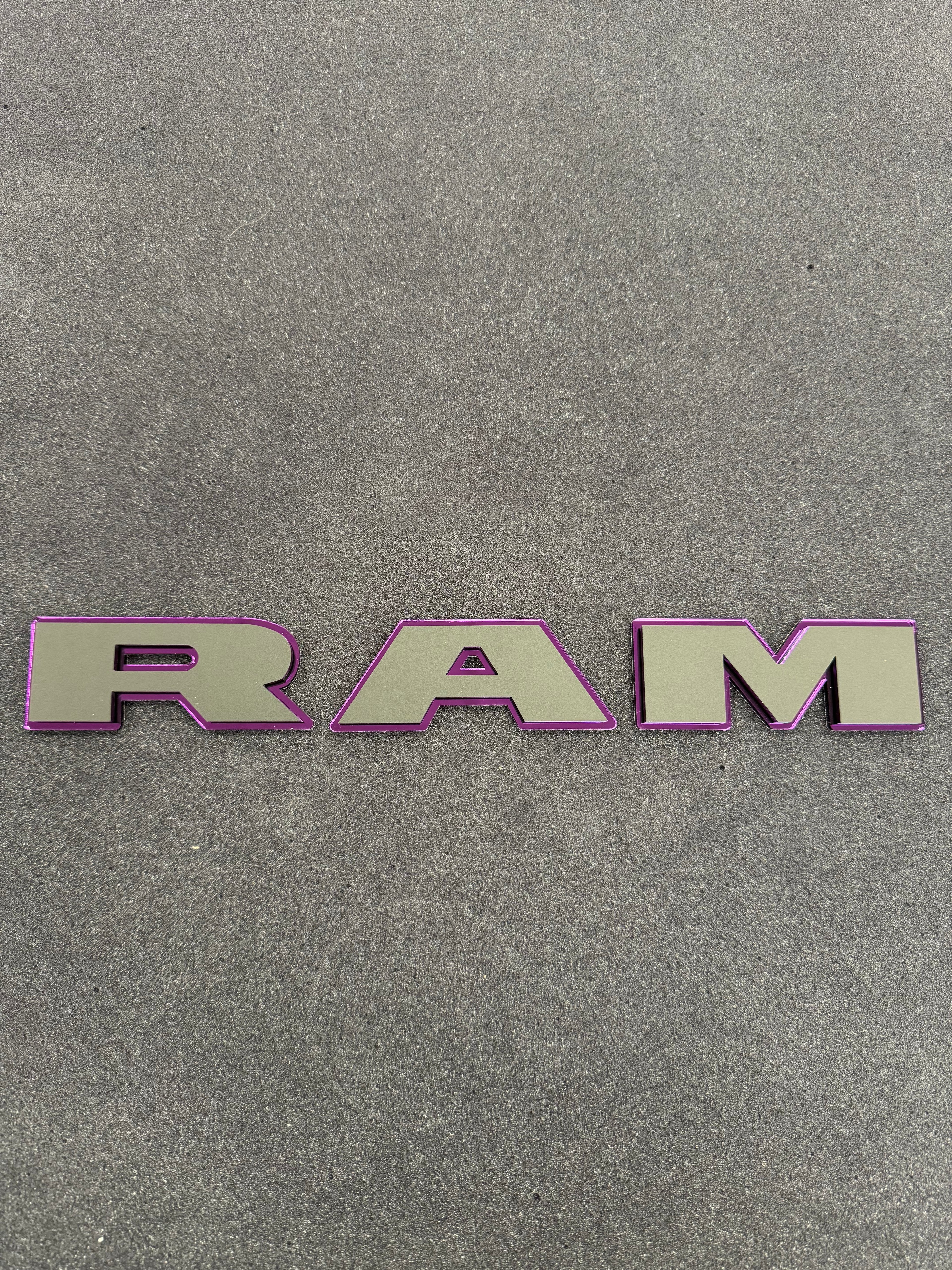RAM door badge pair