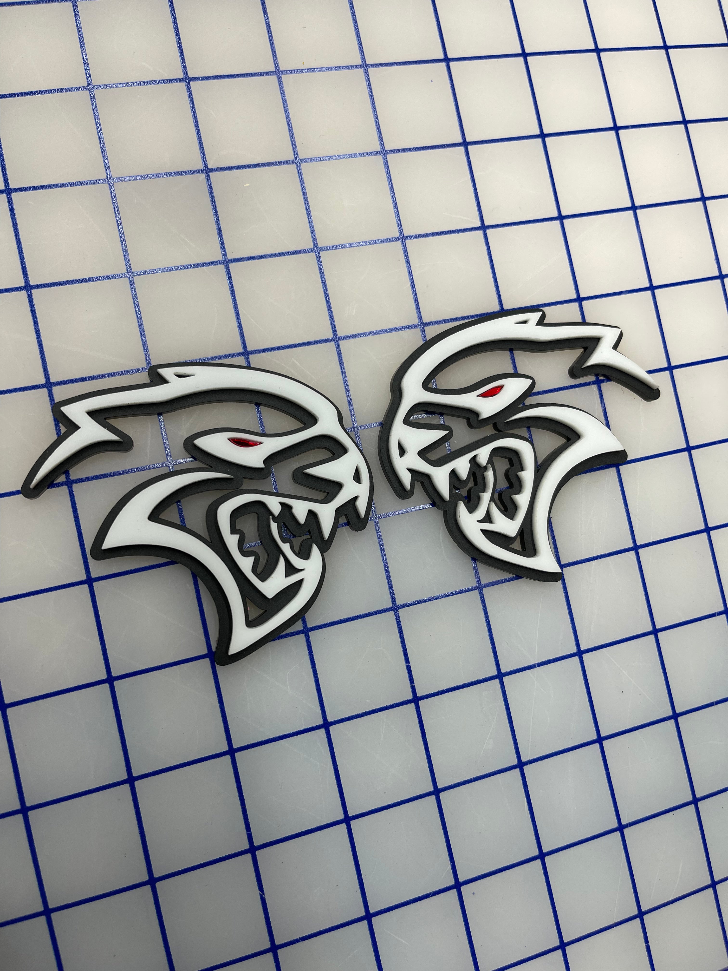 Hellcat head pair