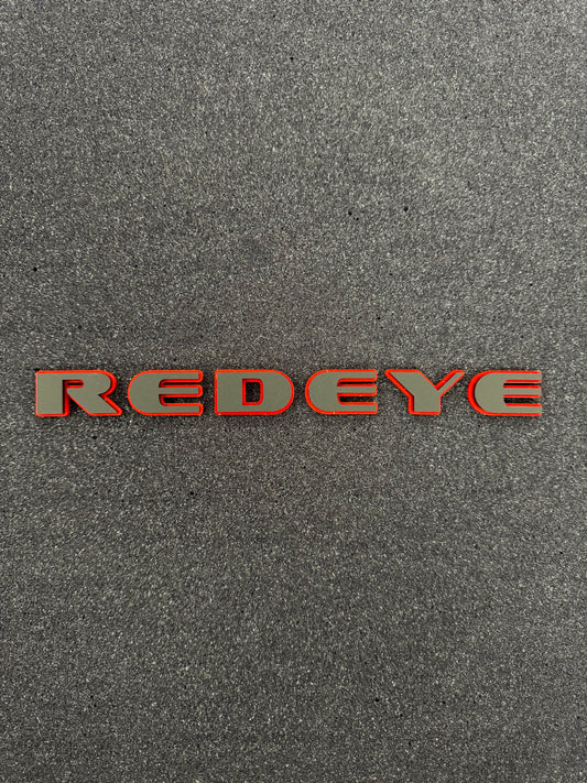 Redeye text badge