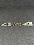4x4 OEM tailgate badge