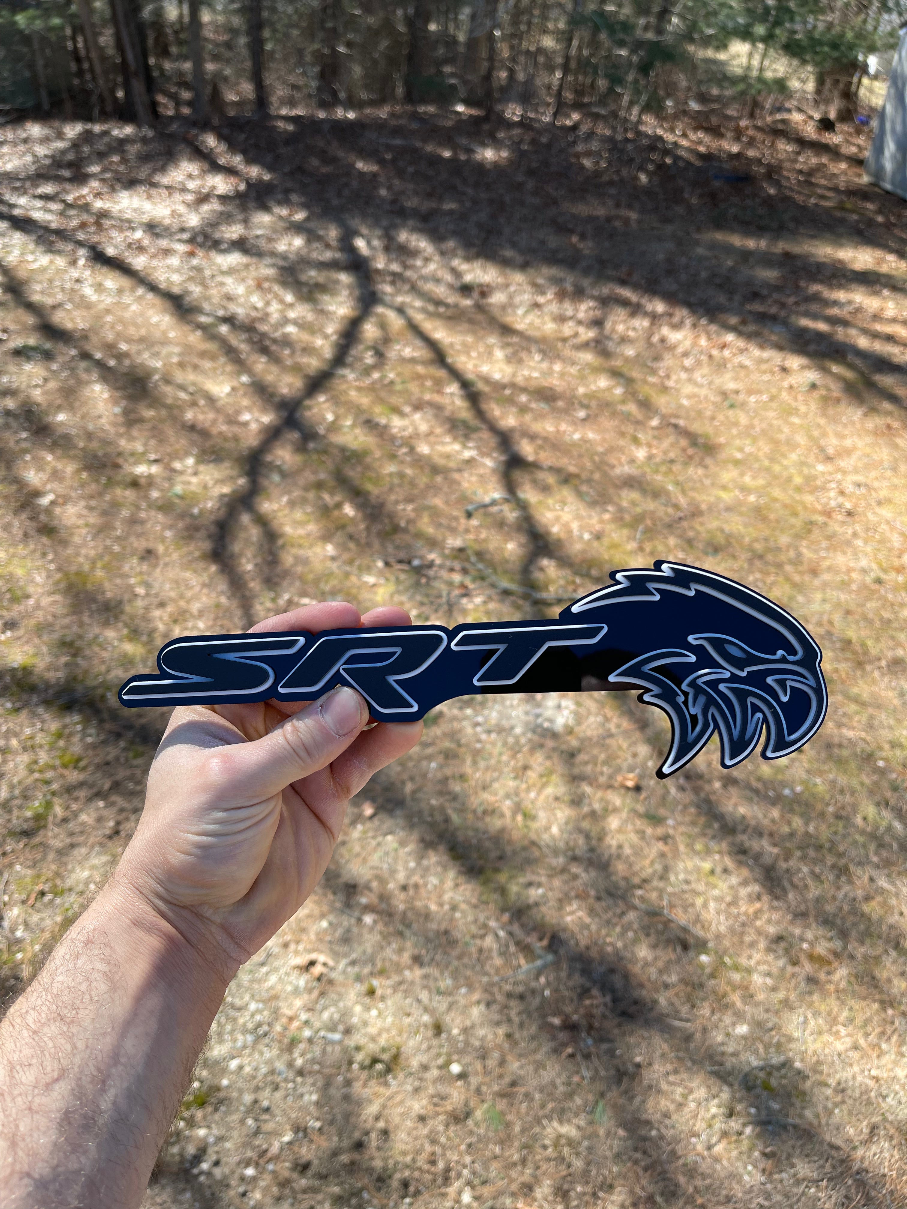 SRT Hellhawk V2 grille badge