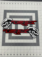 Trex/TRX Design #2 combo badge pair