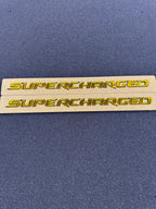 Trackhawk supercharged badge pair