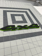 4x4 OEM tailgate badge