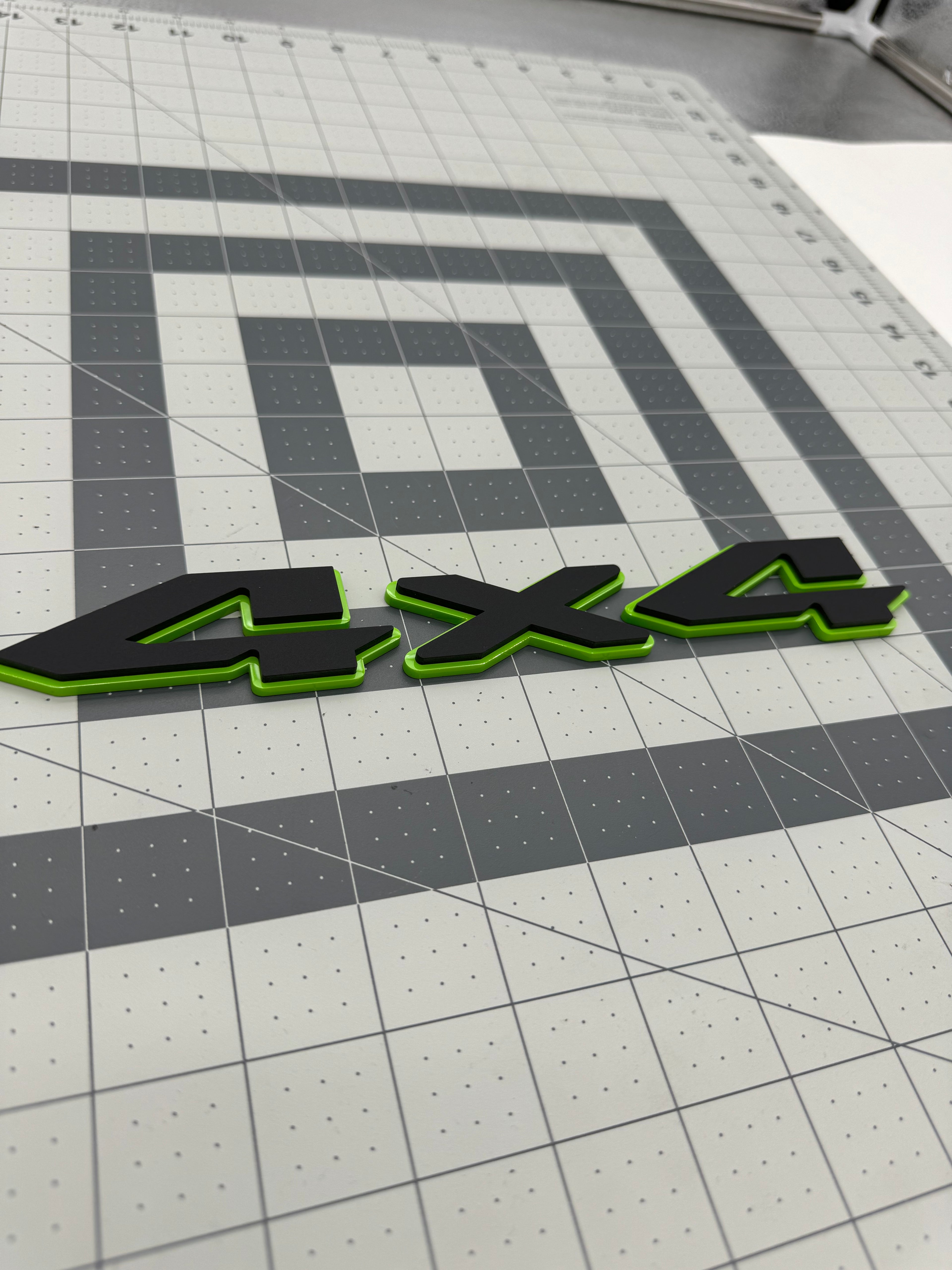 4x4 OEM tailgate badge