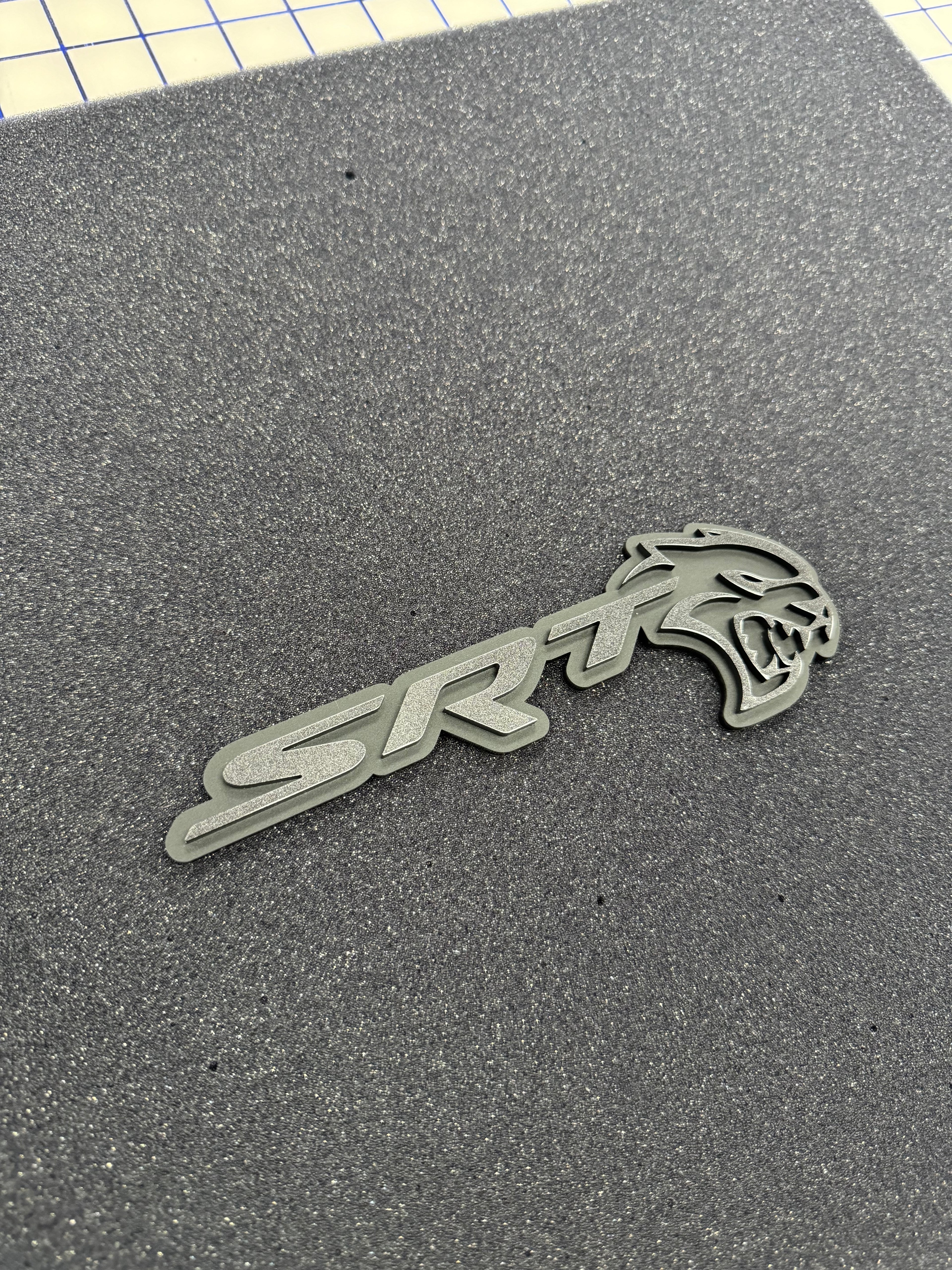 SRT Hellcat grille badge