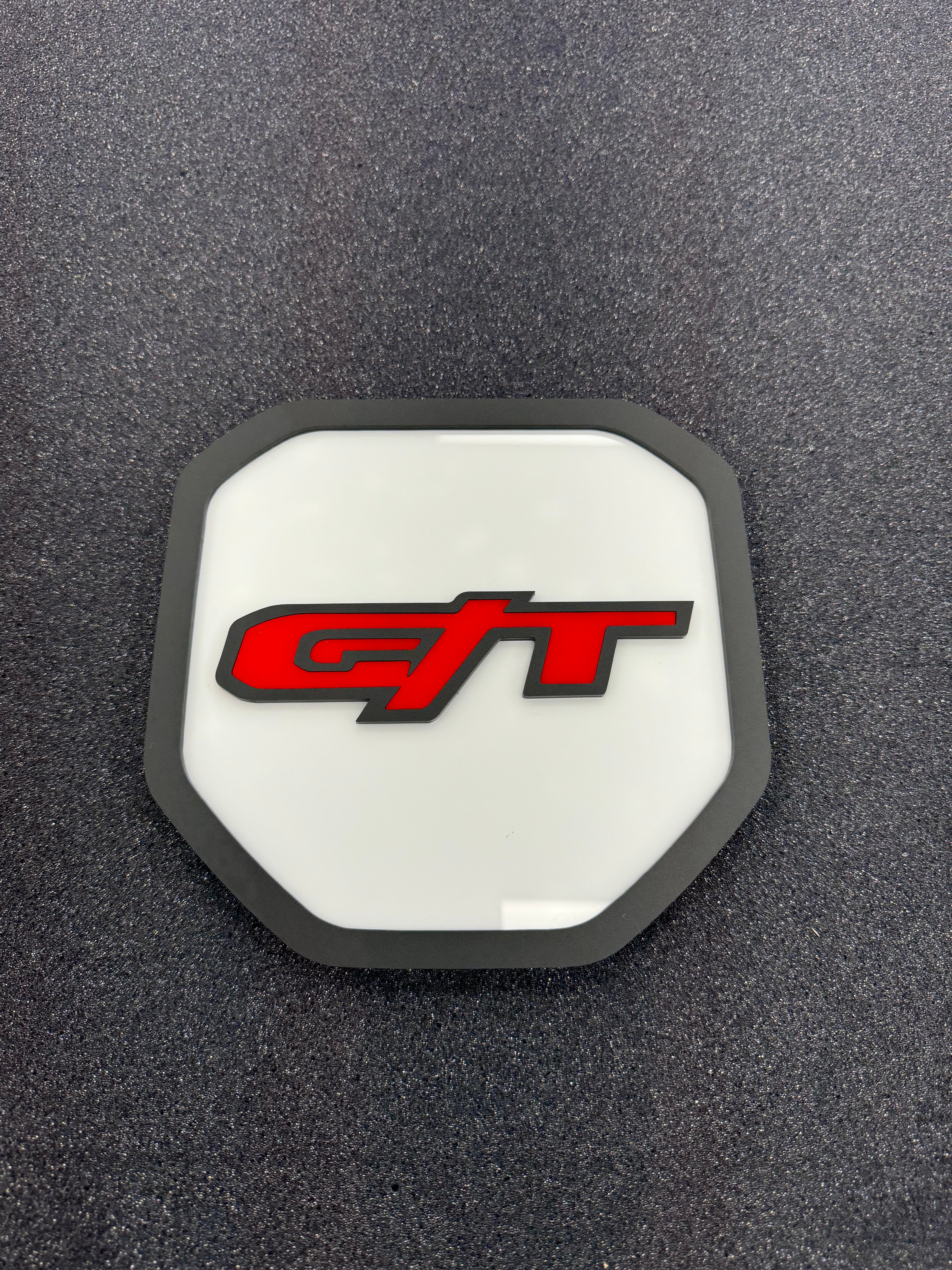 GT Shield tailgate badge