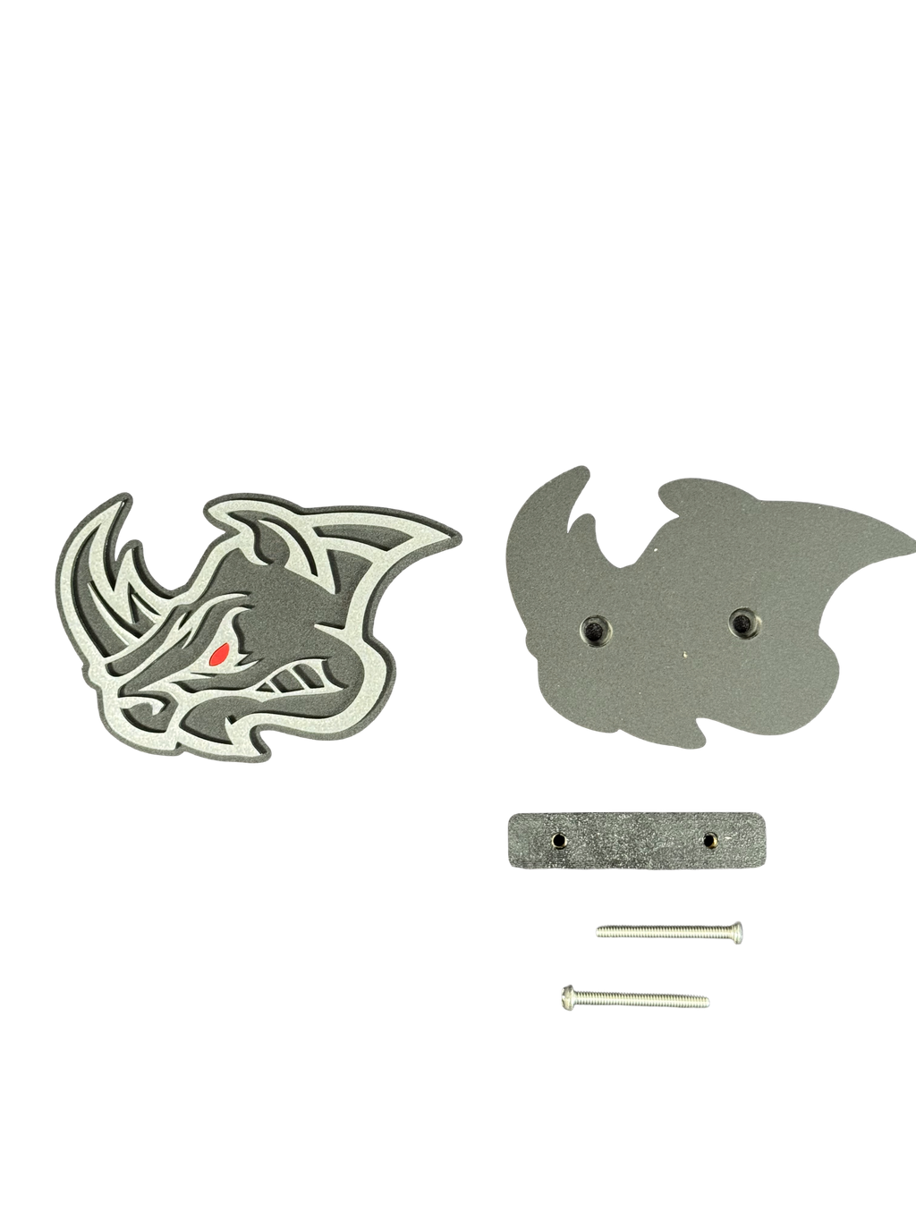 Angry Rhino grille badge