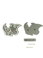 Angry Rhino grille badge