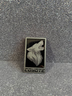 Coyote fender badge