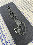 Hellcat TRX combo badge single