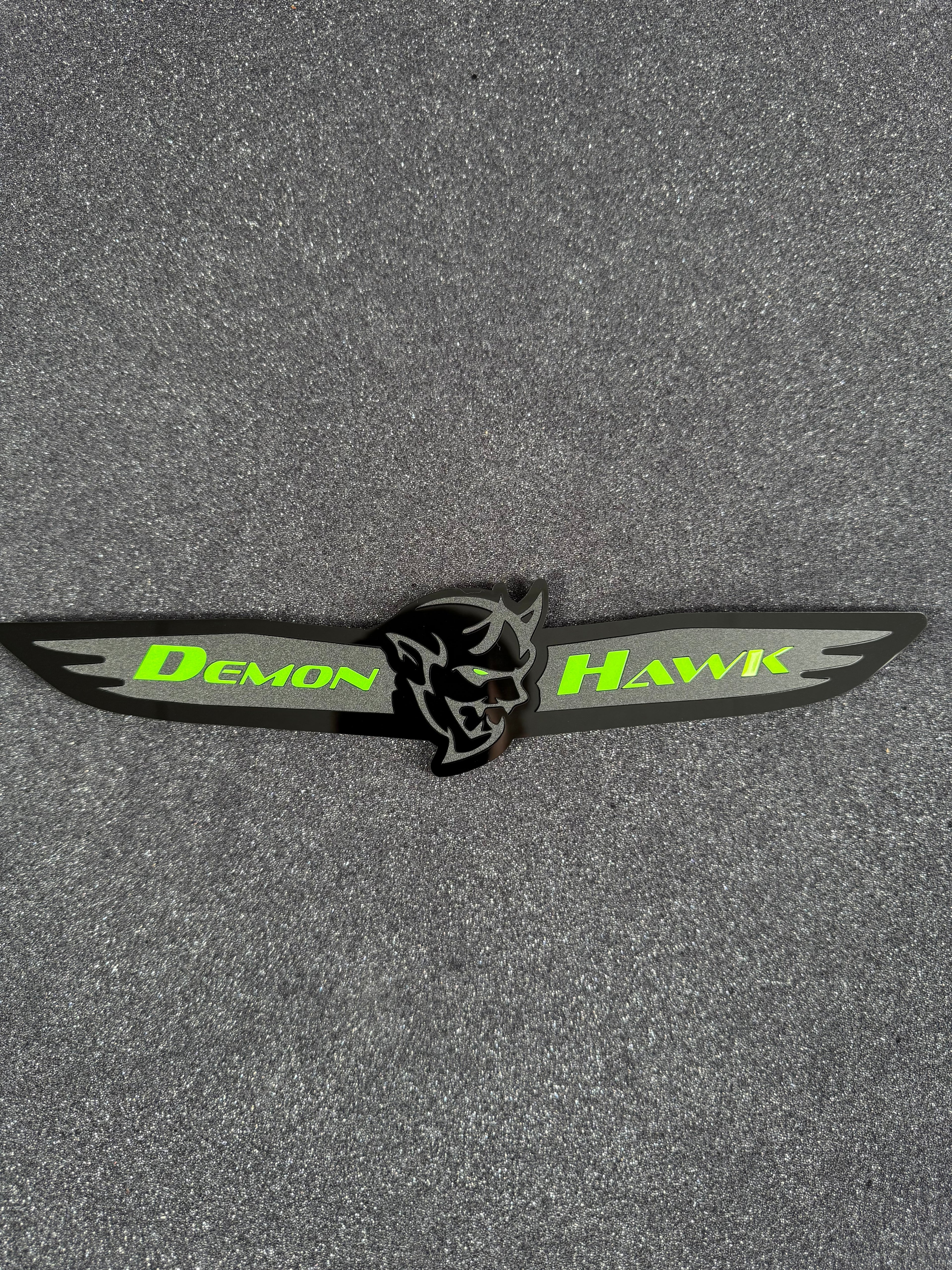 DemonHawk V2 trunk badge