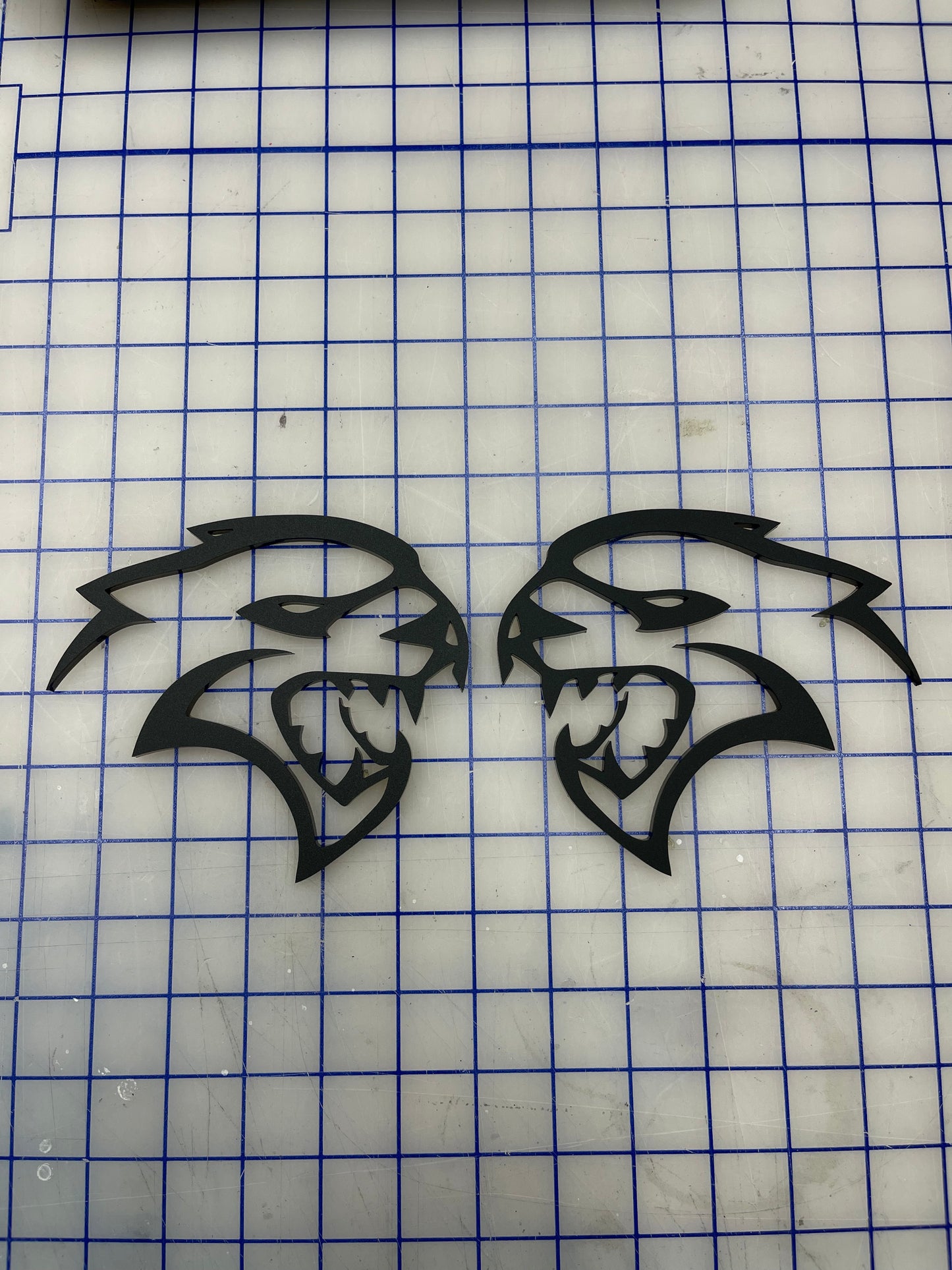 Hellcat head pair