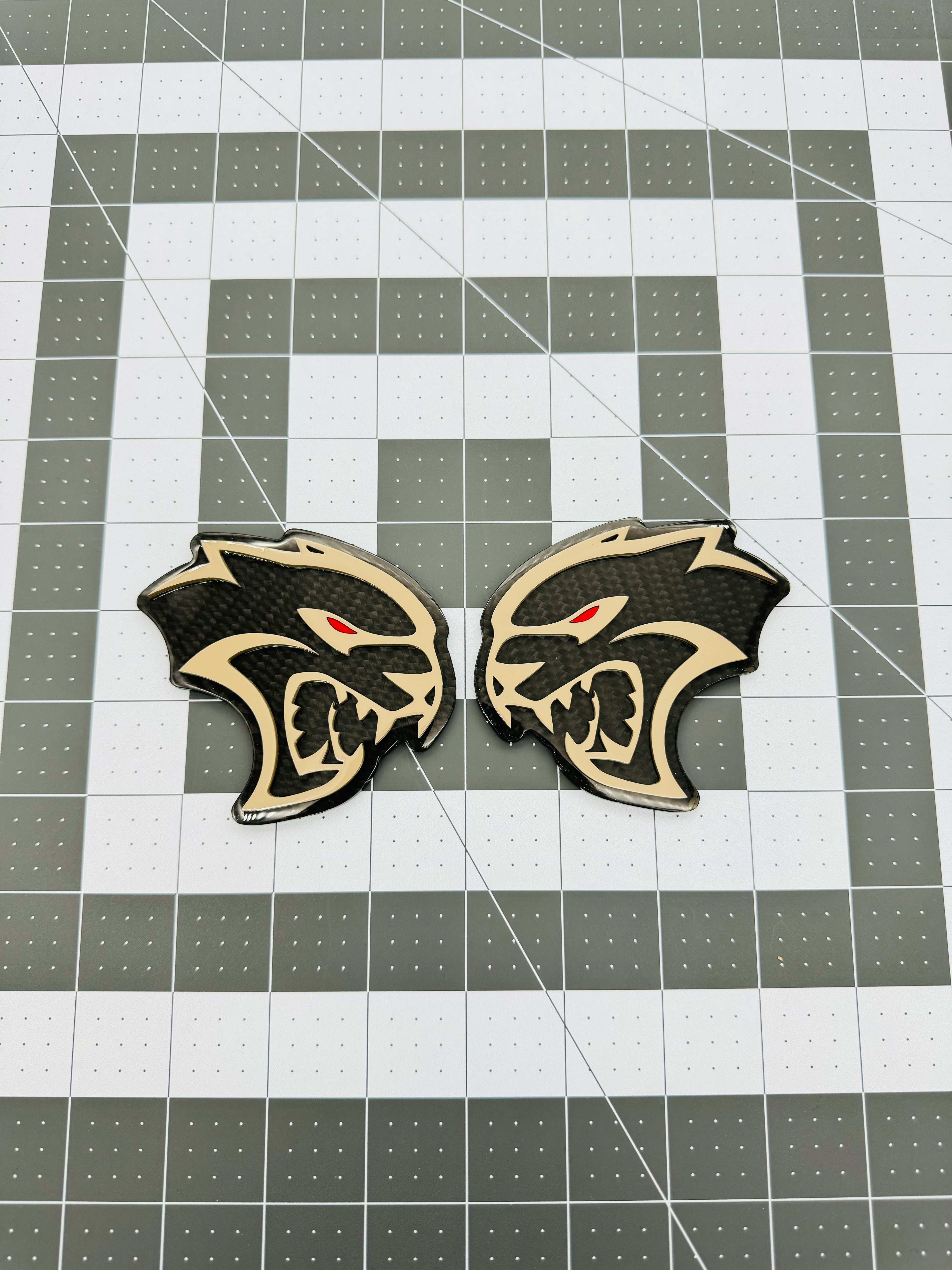 Hellcat head pair