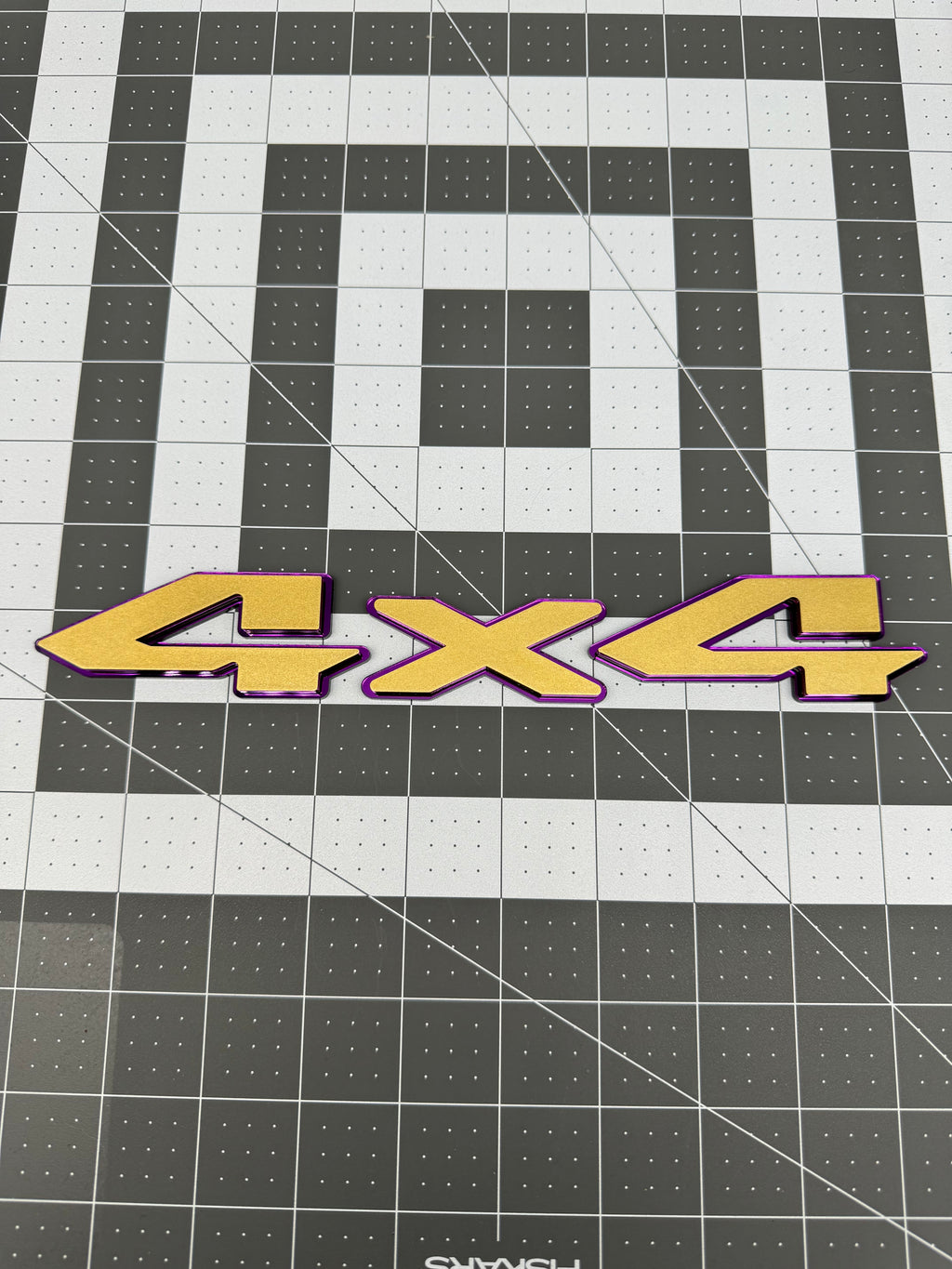 4x4 OEM tailgate badge